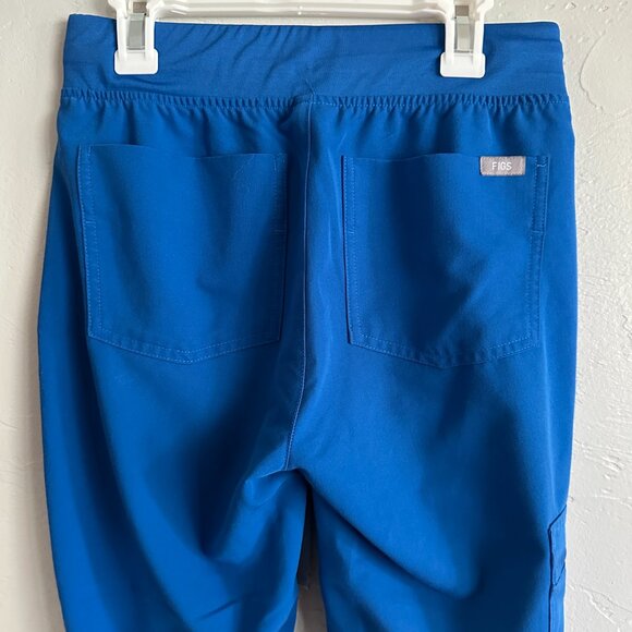 Figs Blue High-Waisted Joggers - Picture 5 of 6